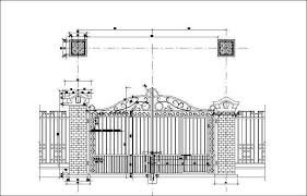Browse our online library of cad details. Wrought Iron Forged Gate Railing Autocad Drawings All Kinds Of Wrought Iron Cad Drawings Free Download Architectural Cad Drawings