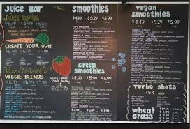 From kfc's double down dog to mcdonald's stab at a lobster roll, we count down the most disgusting fast food menu items ever. Juice Bar Smoothie Bar Smoothie Shop Juice Bar Menu