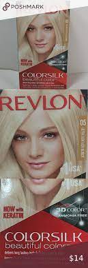 Revlon Color Silk 05 Ultra Light Ash Blonde Revlon Color Light Ash Blonde Revlon Colorsilk Hair Color