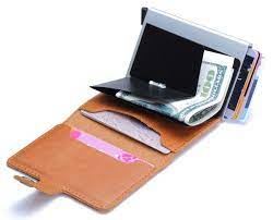 Visit a store's website, and join its loyalty program. Leather Pop Up Wallet Credit Card Holder Rfid Blocking Wholesale