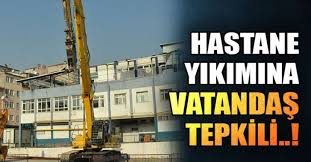 Halk Hastahane Yikimina Tepkili Goruntuler Ile Haber