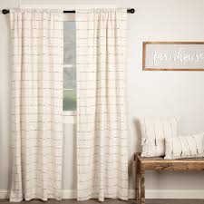 Check spelling or type a new query. Farmcloth Stripe Drapes 84 Set 2 Piper Classics