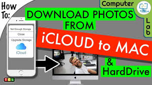 How To Save Photos From Icloud To Mac Youtube
