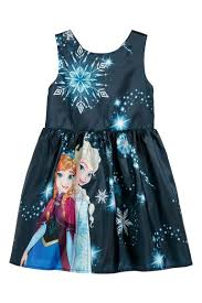 Последние твиты от h&m malaysia (@hmmalaysia). Sleeveless Dress Dark Blue Frozen Kids H M