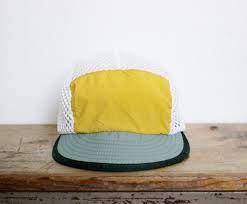 Patagonia Mesh Five 5 Panel Hat Adjustable Large Made In Usa Duckbill Hiking Biking Running Bike Kayaking Cycling Vintage Panel Hat 5 Panel Hat Hats