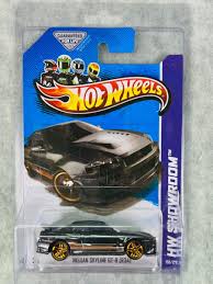 Hot Wheels - HW Showroom - Nissan Skyline GT-R (R34) - Black | eBay