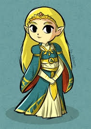 Wind Waker Botw Zelda By Ellenent Deviantart Com On Deviantart Artwork Princesse Zelda Kawaii