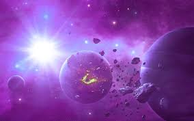 Purple flower wallpaper (70 wallpapers). 44 Hd Purple Space Wallpaper On Wallpapersafari