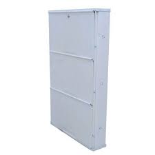 Organize and protect your shoes with this space saving hanging shoe organizer. Metal White Ms Wall Mounted Shoe Rack Chennai Roof Hangers Id 19222772591