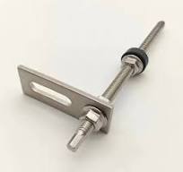 Stainless Steel Solar Panel Mounting Adapter Plate for Hanger Bolt SS304