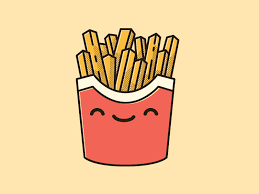 Happy Fries Fries Fabric Paint Designs Friend Tattoos