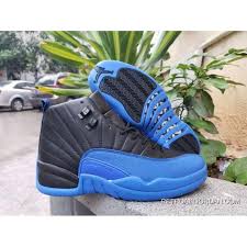 Black And Blue 12s 2020 Air Jordan 12 Black Game Royal Black New Release Price 90 81 Discount Jordan Shoes Free Shipping Worldwide Air Jordans Air Jordans Retro Jordan Shoes Girls