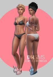 It is perfectly safe to download mods. Sims 4 Simple Underwear The Sims Book