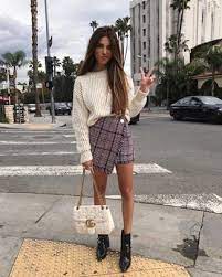 Oversized Sweater With Mini Skirt Outfits 36 Ideas Outfits Lookastic How to wear oversized sweaters with leather skirts oversized sweater with mini skirt
