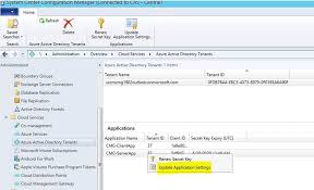 Aad Device Token Authentication And Cloud Management Gateway Cmg Management Application Settings Cloud Services