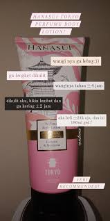 Hanasui Body Lotion Di 2020 Body Lotion Perawatan Kulit Wewangian