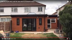 Rear single storey kitchen extension for semi detached house in. How To 6 Metre Rear And 3 Metre Side Rear Extension Video Youtube