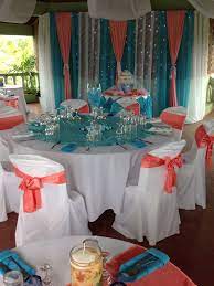 Coral And Torquoise Wedding Jamaica Coral Wedding Decorations Turquoise Coral Weddings Turquoise Wedding