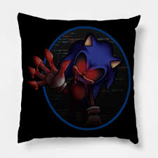 Sonic.exe (exe for short or x by the cult) is the main character of the creepypasta of the same name and it's sequel and the overall main antagonist. Sonic Exe Creepy Pasta Kissen Teepublic De