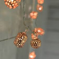 Cosy Christmas Copper Living Room Copper Living Room Lantern With Fairy Lights Copper Living