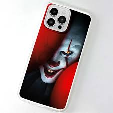Horror Clown Hard Clear+Impact TPU Case for Apple iPhone 13 Pro | eBay