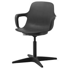 Odger Drehstuhl Anthrazit Ikea Osterreich In 2020 Swivel Chair Chair Ikea