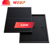 420W Full Black 10BB Mono PERC 182mm Half Cell PV Solar ...