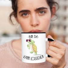 Samunshi® Schildkröten Tasse Mit Spruch Ich Mag Schildkröten Geschenk Für  Landschildkröten Fans Kaffeetasse Lustige Tassen Zum Geburtstag Schwarz