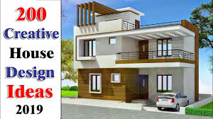 Modern villa interior and exterior design present a simple, edgy, and dense structural impression with its emphasized concrete walling feature. 200 House Designs 2019 New House Designs 2019 Creative House Designs 2019 Youtube