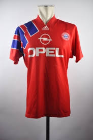 Deswegen statten wir die kinder. Fanwart Fc Bayern Munchen Trikot 90er Opel Alt 1991 Gr S