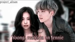 Viimeisimmät twiitit käyttäjältä yoongi and jennie pics(blackpink and bts) (@jennie_yoongi). Yoongi Reaction On Jennie Youtube