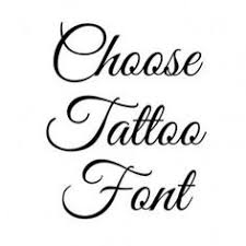 The serval tattoo lettering font is unique along with their curvy curls which also induces a very playful charm in the design. Tattoo Word Fonts Generator Gallery