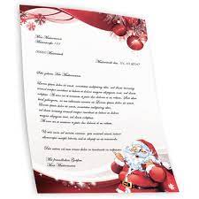 Kinder lieben das ritual, einen brief an den weihnachtsmann zu verfassen. Nikolaus Briefpapier Weihnachten Brief An Den Weihnachtsmann Pape