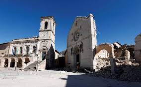 The monastery, where the monks live, work and pray, is at the heart of new norcia. Echoes Of St Benedict As Norcia Monks Rebuild After Earthquake