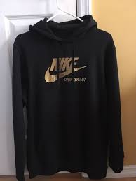 Black And Gold Nike Clothes Men S Nike Sportswear Hoodie Sweatshirt Medium Black Gold New Fashion Clothing Shoes Accessories Mensclothing Act Sweatshirts Hoodie Sweatshirts Nike Men