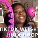 Certified Fitness Coach Tries TikTok Weighted Hula Hoop