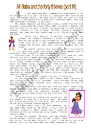 Bu kitabı ücretsiz olarak pdf, epub ve mobi formatlarında. Ali Baba And The Forty Thieves 4th Of A Set Of 5 Esl Worksheet By Isabelucha