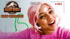 Brooklynn is one of the main protagonists in jurassic word: Behind The Scenes With Jenna Ortega Jurassic World Camp Cretaceous Netflix Youtube