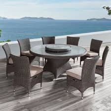 Sunvilla indigo 5 piece high dining set. Habra Ii 9 Piece Dining Set Outdoor Furniture Sets Woven Dining Chairs Dining Set