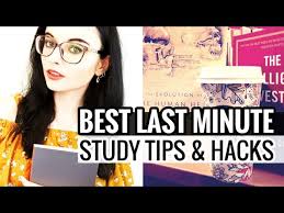 Study tips for exams dear students whether you are going to appear in written examination for academic or for a job doesn't matter. 10 Last Minute Study Tips How To Study Last Minute Youtube