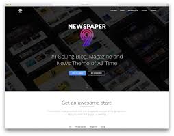 32 Outstanding Newspaper Theme Examples For Inspiration