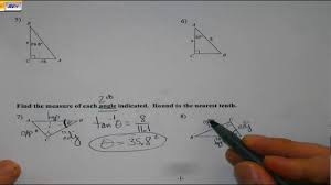 We can use this idea to find the measure of angle(s) where the degree measure is missing or not given. Finding Sides And Angles With Trig Day 2 Youtube