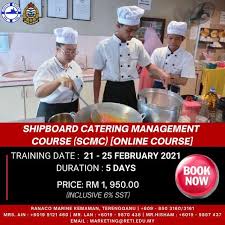 Welcome to naja marine services. Kursus Shipboard Catering Management Course Scmc Ranaco Marine Sdn Bhd Kemaman 21 February To 25 February
