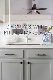 Whether you're cabinet maker job is in jacksonville or any other city, you're going to want to do a bit of research before hiring cabinet makers. Gray And White Kitchen Makeover Making Home Base