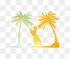 Made to resemble lush tahitian palm foliage, the unique paradise hammock stand features faux tropical coconuts on each palm tree to further drive home the. Hammock Between Palm Trees Png And Hammock Between Palm Trees Transparent Clipart Free Download Cleanpng Kisspng