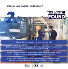 Knowing all the details such as date, time and location of incident, service, bus fleet number and direction of bus shelters: Terminal Bersepadu Selatan Tbs On Twitter It S Tipthursday Today Please Scroll To The Left To View Our Tips For Today Have You Lost An Item In The Terminal Please Approach Our Customer