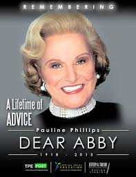 Abigail "Dear Abby" VanBuren Appreciation Page