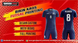 Jasa bikin kaos futsal printing desain custom. Vendor Online Bikin Kaos Futsal Custom Di Riau Kaos Futsal Printing