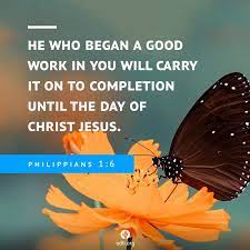 May 24, 2019 · may 24, 2019 by peter krol. Our Daily Bread He Who Began A Good Work In You Will Carry It On To Completion Until The Day Of Christ Jesus Philippians 1 6 Ourdailybread Facebook