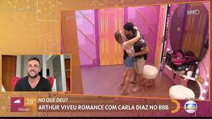 É, minha gente, o casal 'carthur' vive. Arthur Picoli Revela Se Tem Mantido Contato Com Carla Diaz Encontro Com Fatima Bernardes Gshow